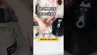 Easy hummus recipe Hummus Recipe 🥰 healthyfood hummus easyrecipe [upl. by Inanak]