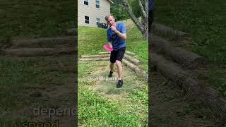 How to Throw a Forehand Disc Golf shorts discgolf howto [upl. by Rtoip76]