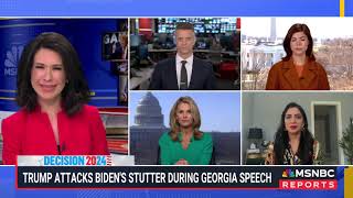 Trump Attacks Bidens Stutter amp Katie Britts SOTU Response Fails to Land [upl. by Araz]