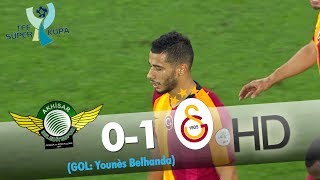 Akhisarspor 0  Galatasaray 1  Gol Younès Belhanda [upl. by Nebur380]