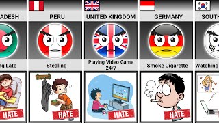 Why Parents Hate Kids From Different Countries Countryballs  Universe Knowledge [upl. by Oicnedurp]