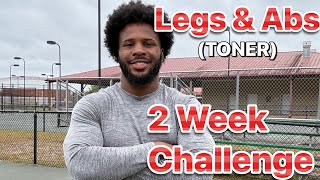 Legs amp Abs Toner  2 Week Challenge [upl. by Esyned850]