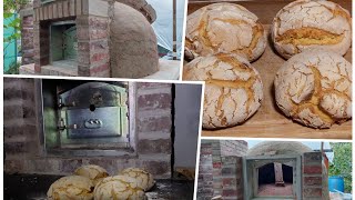 Construção de Forno em Tijolo de Barro Part 2 [upl. by Rugen545]