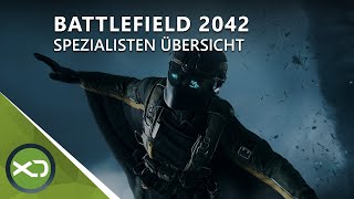 Battlefield 2042  Spezialisten Übersicht [upl. by Englebert]