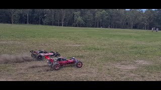 5B Baja buggys racing around at Dakabin [upl. by Lleret]