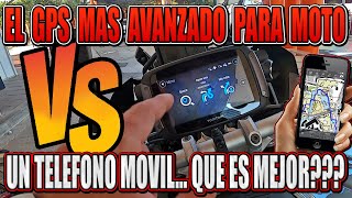 GPS TOPE DE GAMA PARA MOTO  TOMTOM RIDER 550 PREMIUM PACK  VS TELEFONO MOVIL QUE ES MEJOR [upl. by Julis561]