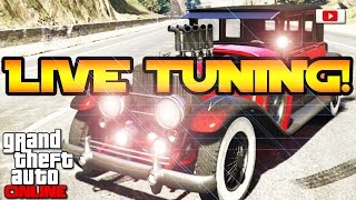 Grand Theft Auto 5 Online  Roosevelt Valor Live Tuning Be My Valentine Update [upl. by Annayram]