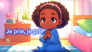 JE PRIE JE PRIE louange Comptine chrétienne bébé comptineafricaine [upl. by Ahab]