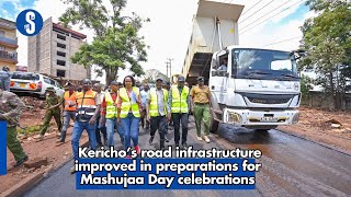 Kericho’s road infrastructure improved in preparations for Mashujaa Day celebrations [upl. by Eenahc266]