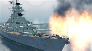 BISMARCK vs YAMATO BATTLESHIP  SUPREME NAVAL STAND [upl. by Bergin]