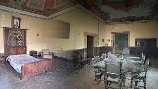 HISTÓRICA MANSIÓN ABANDONADA en PERFECTO ESTADO  ENCONTRAMOS ANTIGUOS MURALES [upl. by Nowed]