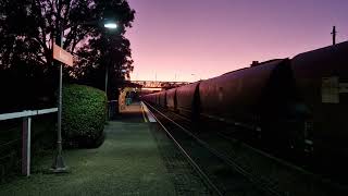 Rail action at Branxton StationNSW Australia [upl. by Yeliah]