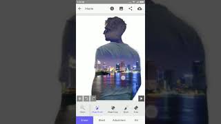 How to make double exposure video from still image using StoryZ [upl. by Pickford]