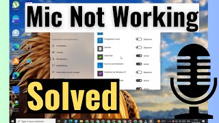 Fix Microphone Not Working on Windows 10 [upl. by Ellerol590]