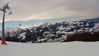 St Ulrich am Pillersee  Hochfilzen Piste 5 Abfahrt Panoramabahn [upl. by Ynavoeg377]