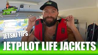 JETPILOT JETSKI LIFE JACKETS  WHAT I USE  JETSKI JAKE [upl. by Ttesil149]