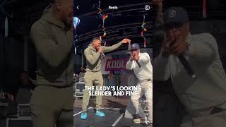 ANTHONY JOSHUA STEPS UP ON THE MIC WITH SO SOLID CREW boxing heavyweightboxer boxingfight [upl. by Ahker]