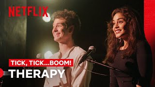 Andrew Garfield and Vanessa Hudgens Perform Therapy  tick tickBOOM  Netflix [upl. by Anod749]