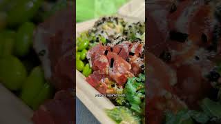 the best poke I had while in Hawaii  Hungry on my Honeymoon [upl. by Nylirahs]