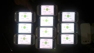 10 Samsung Galaxy SIII S3 connected with AllShare Play Group Cast [upl. by Annahs467]