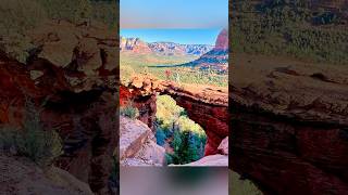 Can’t do Sedona Arizona without getting a photo on Devil’s Bridge travel hiking sedona arizona [upl. by Siradal257]