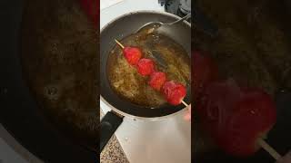 Fresas Caramelizadas😋😋 shorts fresas [upl. by Evey]