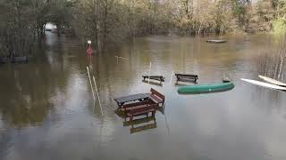 Aller Hochwasser bei Hambühren CIG 26122023 [upl. by Yrffoeg]