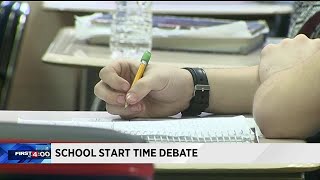 School start time debate [upl. by Zena]