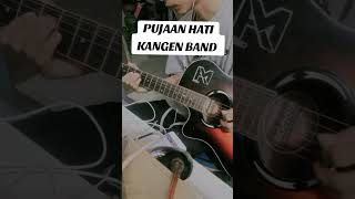 PUJAAN HATI  Kangen band  cover solo melodi akustik guitar cover shorts kangenband pujaanhati [upl. by Rusel]