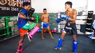 ISHOWSPEED vs PRO MUAY THAI FIGHTER [upl. by Grata]