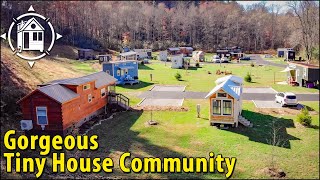 This tiny home community could be best yet North Carolina [upl. by Maddi]