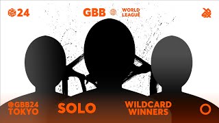 GBB24 World League SOLO Category  Qualified Wildcard Winners Announcement [upl. by Emmanuel]