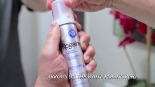 How To Apply Rogaine THE RIGHT WAY [upl. by Kirchner]