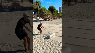 Found gold on the beach sifting beach sand vs metal detector [upl. by Ogawa640]