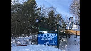 Uniquely New England Ski Jumping at Harris Hill Brattleboro Vermont [upl. by Jevon94]