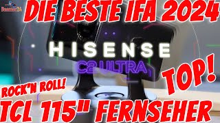 Neue Beamer TVHighlights  IFA 2024 100 Jahre Innovation Hisense TCL AWOL JMGO Anker Nebula [upl. by Hurlow248]