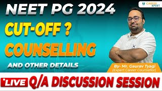 NEET PG 2024 Live Discussion Cutoff Updates Counselling Details amp QampA Session [upl. by Fiona]