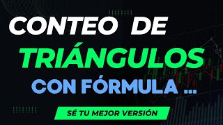 CONTEO DE TRIÁNGULOS Mediante Fórmula [upl. by Anitsua]