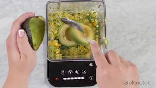 Blendtec Recipes Southwest Guacamole [upl. by Atwahs]