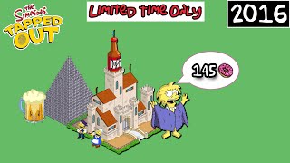 TSTO  Lizard Queen Lisa with Duff Gardens  145 donuts  Limited Time Full Walkthrough [upl. by Ogirdor285]