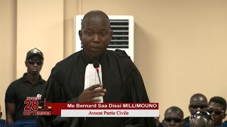 DADIS FACE A Me BERNARD SAA DISSI MILLIMOUNO AVOCAT DU PARTI CIVIL  SIRANKATV  457tvguinée [upl. by Chancellor]