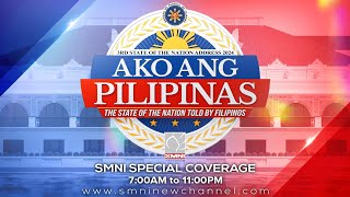 SMNI Special Coverage ‘Ako ang Pilipinas’ The SONA as Told by The Filipino People [upl. by Petuu]