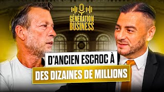 Christophe Rocancourt Dorphelin à Millionnaire de Prisonnier à Business Man  Génération Business [upl. by Catton298]