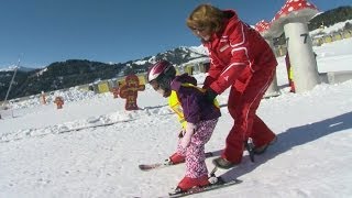 Wie lernen Kinder am leichtesten skifahren [upl. by Noseimaj]