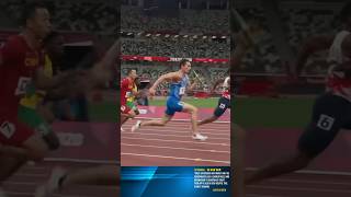 ITALY 4x100m INSANE COMEBACK TO WIN OLYMPIC GOLD IN TOKYO olympics 4x100m [upl. by Four]