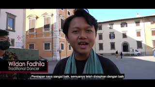 Indonesian Cultural Diversity  IISMA Awardees University of Pisa [upl. by Annaed]