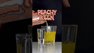 PEACHY KEEN 🍑 shots cocktails drinks [upl. by Ylrebmit332]