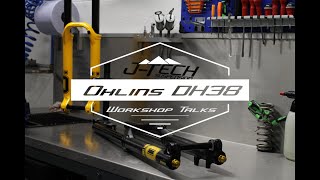 The World Fastest Fork  Ohlins DH38 Forks  JTECH Suspension Workshop Talks [upl. by Klaus29]