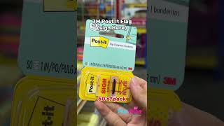 Sticky NoteCBE3M PostitNota Melekit5 ColourSign HereFlags [upl. by Fem]