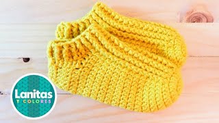 🌸Medias para Adultos a Crochet PASO A PASO  Lanitas y Colores🌸 [upl. by Odetta]